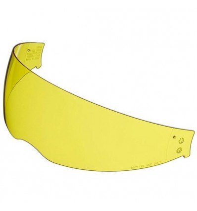 Visierina interna Shoei QSV-1 per caschi predisposti gialla alta definizione Visierina interna Shoei QSV-1 per caschi predisposti gialla alta definizione