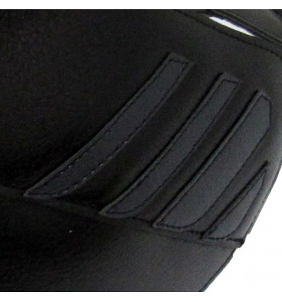 Copriserbatoio Bagster per Suzuki DL650 V-Strom dal 2017 in similpelle nero e nero opaco Copriserbatoio Bagster per Suzuki DL650 V-Strom dal 2017 in similpelle nero e nero opaco