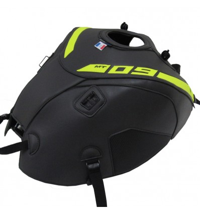Copriserbatoio Bagster per Yamaha MT-09, MT-09 SR e Tracker nero opaco e giallo