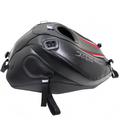Copriserbatoio Bagster per Triumph Street Triple 675R dal 2013 nero e rosso Copriserbatoio Bagster per Triumph Street Triple 675R dal 2013 nero e rosso