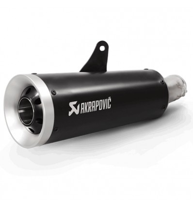 Marmitta Akrapovic Slip On Black per Kawasaki Z900 RS e RS Cafe