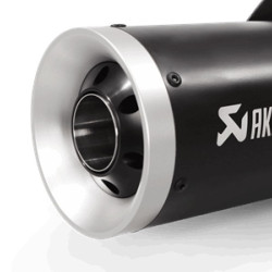 Marmitta Akrapovic Slip On Black per Kawasaki Z900 RS e RS Cafe Marmitta Akrapovic Slip On Black per Kawasaki Z900 RS e RS Cafe