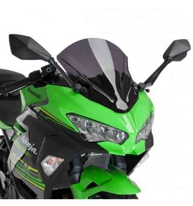 Cupolino Puig Racing per Kawasaki Ninja 400 dal 2018 fume scuro Cupolino Puig Racing per Kawasaki Ninja 400 dal 2018 fume scuro