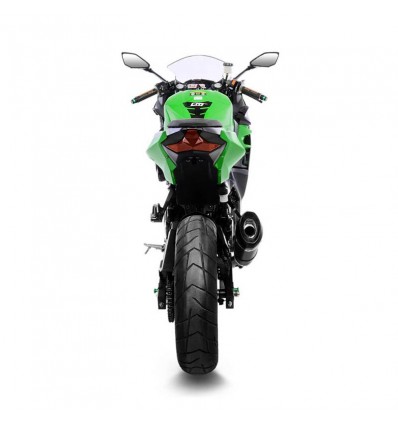 Terminale Leovince Factory S Carbon per Kawasaki Ninja 400 2018 Terminale Leovince Factory S Carbon per Kawasaki Ninja 400 2018