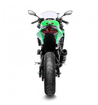 Terminale Leovince GP Corsa EVO Carbon per Kawasaki Ninja 400 2018