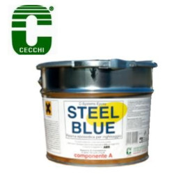 Sistema epossidico C-Systems STEEL Blue colore arancio