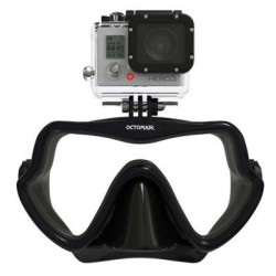 Maschera da sub e snorkeling Octomask predisposta GoPro