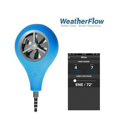 Anemometro per Smartphone WeatherFlow Wind Meter Anemometro per Smartphone WeatherFlow Wind Meter