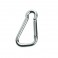 Moschettone inox 6 mm a grande apertura Moschettone inox 6 mm a grande apertura