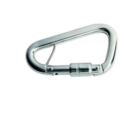 Moschettone acciaio inox per cinture di sicurezza
