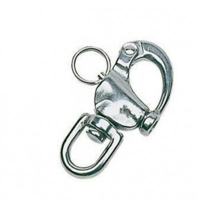 Moschettone 70 mm in acciaio inox per spinnaker Moschettone 70 mm in acciaio inox per spinnaker