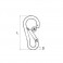 Moschettone standard 5 mm acciaio inox AISI 316 Moschettone standard 5 mm acciaio inox AISI 316