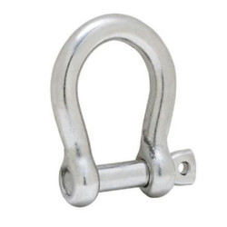 Grillo omega 5 mm in acciaio inox Grillo omega 5 mm in acciaio inox