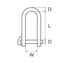 Grillo dritto 4 mm acciaio inox con asse imperdibile Grillo dritto 4 mm acciaio inox con asse imperdibile
