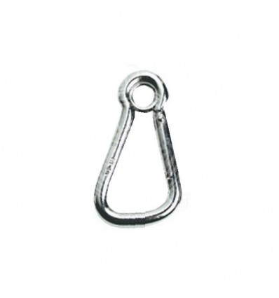 Moschettone inox 6 mm eye con grande apertura Moschettone inox 6 mm eye con grande apertura