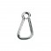 Moschettone inox 6 mm eye con grande apertura Moschettone inox 6 mm eye con grande apertura