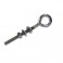Golfare inox 6 mm con occhio saldato Golfare inox 6 mm con occhio saldato
