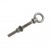 Golfare inox M 6 x 40 mm con occhio tornito Golfare inox M 6 x 40 mm con occhio tornito