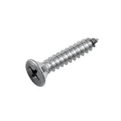 Vite a testa piana svasata acciaio inox mm 3,5x22