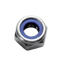 Dado autobloccante acciaio inox M6 Dado autobloccante acciaio inox M6