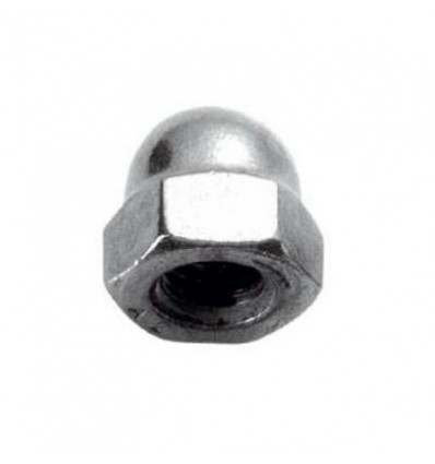 Dado cieco a calotta acciaio inox M4