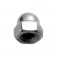 Dado cieco a calotta acciaio inox M4