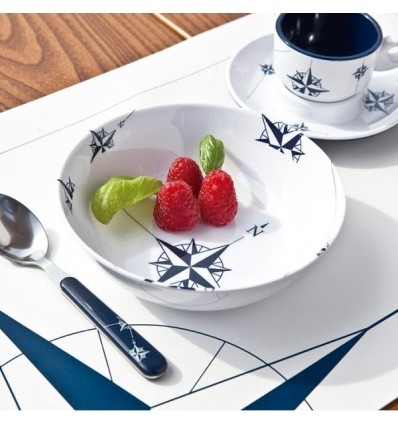 Set tazzine caffè con piattini Marine Business serie Northwind 6 pezzi