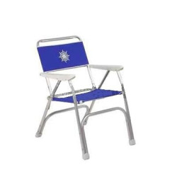 Poltroncina pieghevole pieghevole blu royal