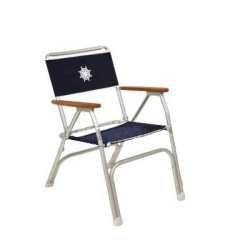 Poltroncina pieghevole blu navy