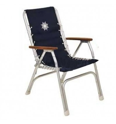 Poltroncina pieghevole Super Comfort blu navy Poltroncina pieghevole Super Comfort blu navy