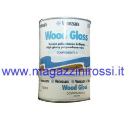 Vernice per legno lucida Veneziani Wood Gloss 0,75 lt