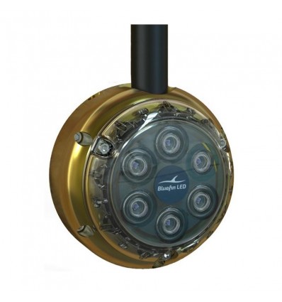Luce subacquea per marine e piscine Bluefin LED Piranha DL6 luce a variazione 2500 lm