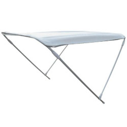 Tendalino bimini 2 archi bianco 130 cm Tendalino bimini 2 archi bianco 130 cm