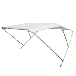 Tendalino bimini 2 archi bianco 150 cm Tendalino bimini 2 archi bianco 150 cm