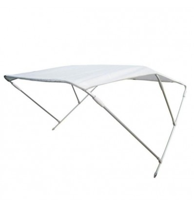 Tendalino bimini 2 archi bianco 150 cm Tendalino bimini 2 archi bianco 150 cm