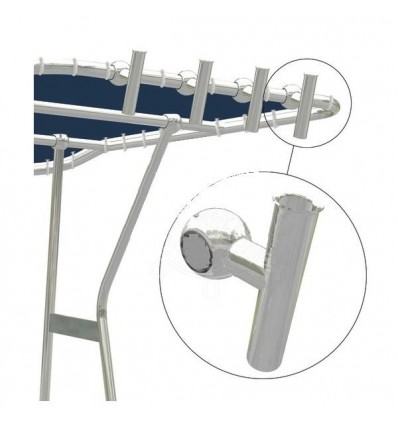 Portacanna in lega leggera per T-Top in alluminio Portacanna in lega leggera per T-Top in alluminio