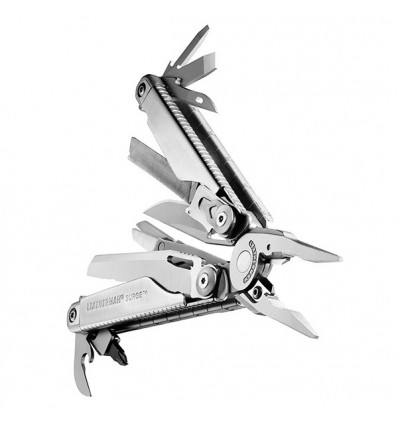 Utensile multiuso Leatherman Surge con fodera in cuoio