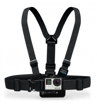 Kit di supporto a pettorina GoPro Chest Mount per minicamera Hero Kit di supporto a pettorina GoPro Chest Mount per minicamera Hero