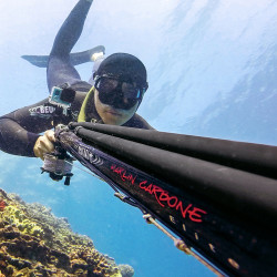 Supporto GoPro Sportsman Mount su armi e fucili da pesca per minicamere Hero