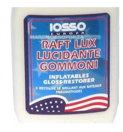 Lucidante protettico gommoni Iosso Raft Lux da 750 ml Lucidante protettico gommoni Iosso Raft Lux da 750 ml