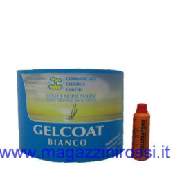Gelcoat bianco paraffinato 0,5 kg.