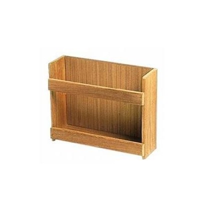 Porta piatti in teak