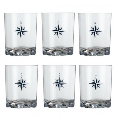 Set bicchieri acqua Marine Business serie Northwind 6 pezzi