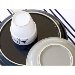 Set piatti piani Marine Business serie Welcome On Board 6 pezzi