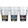Set bicchieri acqua Marine Business serie Party 6 pezzi