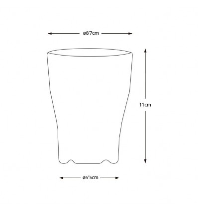 Set bicchieri acqua Marine Business serie Party 6 pezzi