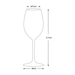 Set bicchieri acqua colorati Marine Business serie Party 6 pezzi