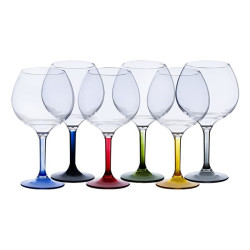 Set boccali birra colorati Marine Business serie Party 6 pezzi
