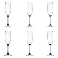 Set coppe vino Marine Business Clear 6 pezzi