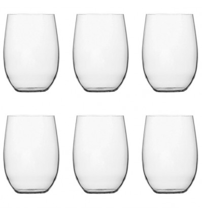 Set bicchieri acqua Marine Business Clear 6 pezzi
